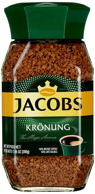 Jacobs Kronung Instant Coffee 200 Gram / 7.05 Ounce (pack Of 1)