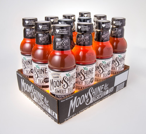 Moonshine Unsweet Tea, 12pk 16oz