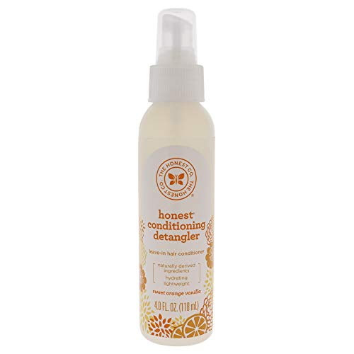 Conditioning Detangler Spray - Sweet Orange Vanilla By Honest For Kids - 4 Oz Conditioner