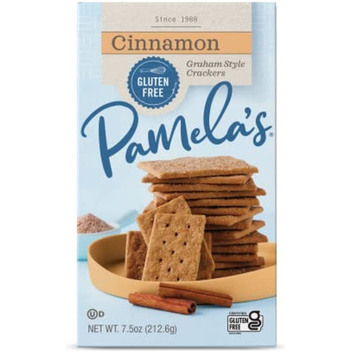 Pamelas Products Gluten Free Graham Crackers, Cinnamon, 7.5 Ounce