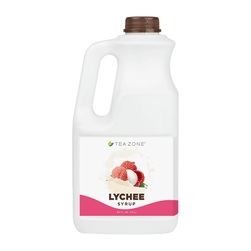 Tea Zone Lychee Concentrated Real Fruit Juice Syrup 64 Fl. Oz.
