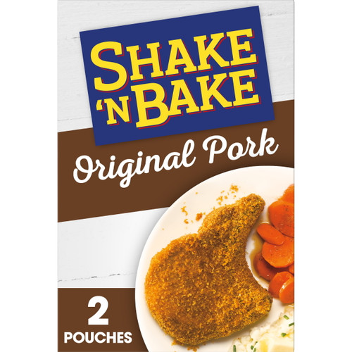 Shake 'n Bake Original Pork Seasoned Coating Mix, 5 Oz Box, 2 Ct Packets