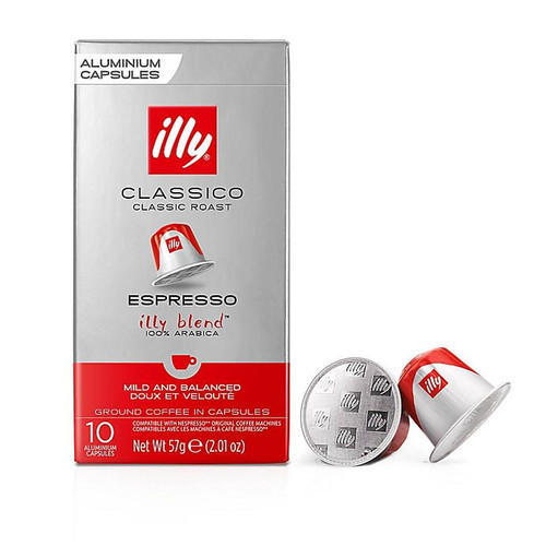 Illy Classico Coffee Espresso Capsules 10-count