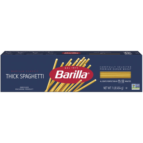 Barilla® Thick Spaghetti Pasta 1 Lb. Box