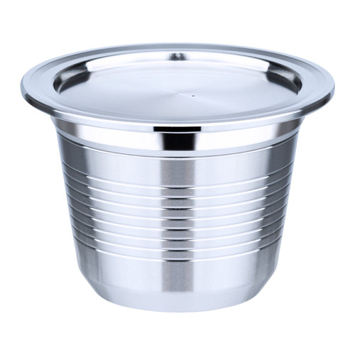 Tomfoto Stainless Steel Coffee Capsule Refillable Coffee Capsules Espresso Capsules Compatible With  Coffee Machine
