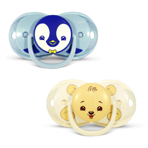 Keep-it-kleen Pacifier 2pk - Penguin & Bear
