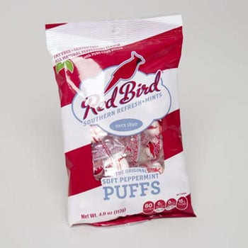 Mints Soft Peppermint Puffs 4 Oz Bag In 60ct Shipper, Case Pack Of 60