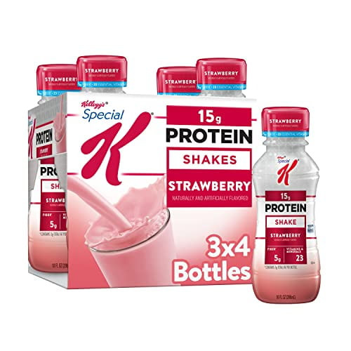 Kellogg's Special K Protein Shakes, Strawberry, 40fl Oz (3 Count)