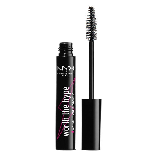 Nyx Professional Makeup Worth The Hype, Volumizing And Lengthening Waterproof Mascara