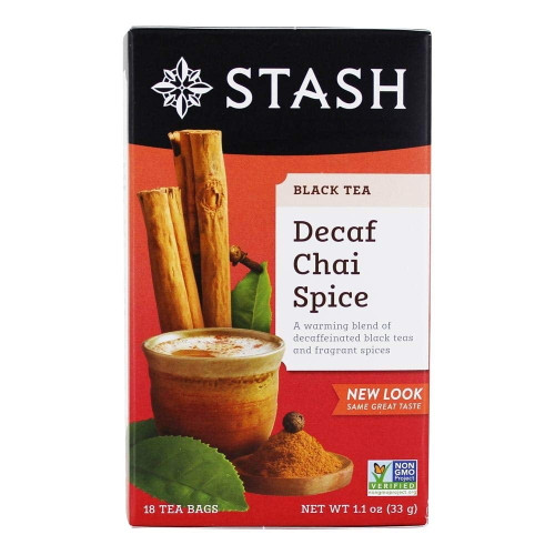 Stash Tea Decaf Chai Spice Tea 18 Count Tea Bags