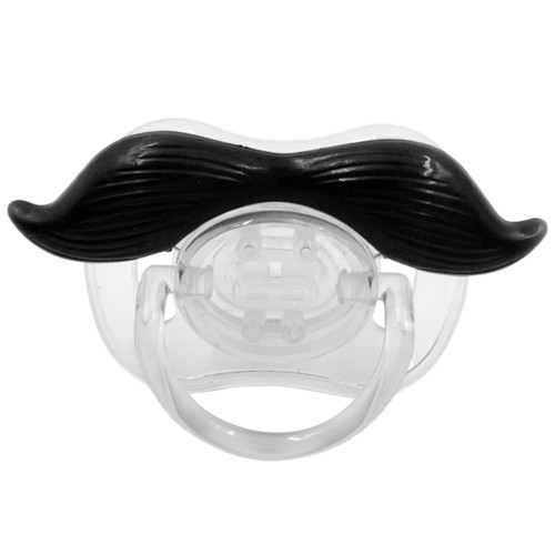 Baby Funny Pacifier | Food Grade Lips Portable Cute Pacifiers With Funny Beard | Cute Kissable Mustache Pacifier For Babies And Toddlers Unisex