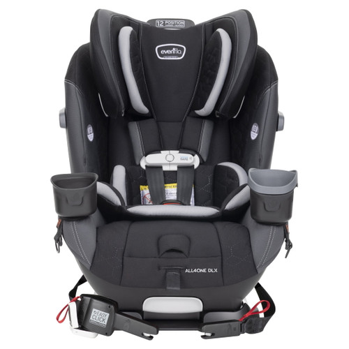 Evenflo All4one Dlx All-in-one Car Seat With Sensorsafe, Kingsley Black