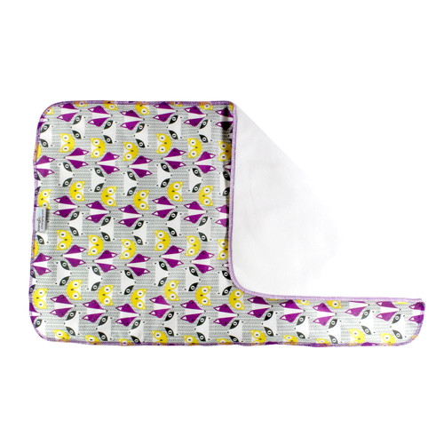 Kanga Care Reusable Absorbent & Waterproof Changing Pad 24" X 15" - Bonnie