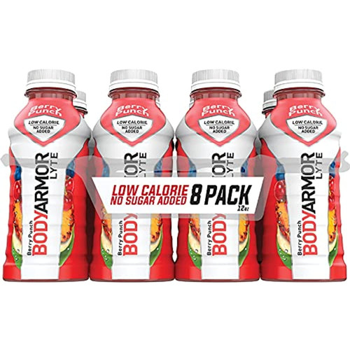 Bodyarmor Sports Drink Sports Beverage, Berry Punch, Natural Flavors With Vitamins, Potassium-packed Electrolytes, No Preservatives, Perfect For Athletes, 12 Ounce (pack Of 8)