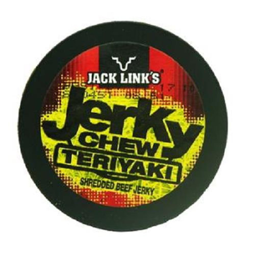 Product Of Jack Link Beef Jerky Chew, Teriyaki - Can Roll, Count 12 (0.32 Oz) - Jerkys / Grab Varieties & Flavors