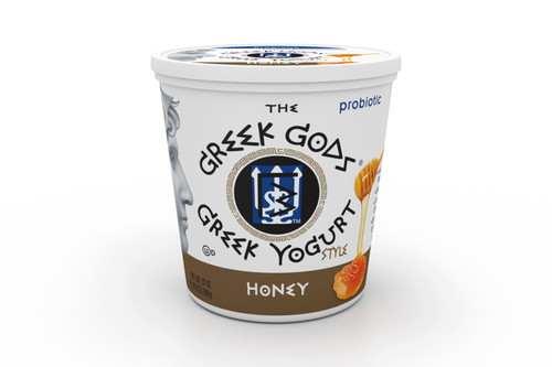 Greek Gods Honey Flavored Greek Yogurt, 24 Ounce -- 6 Per Case.