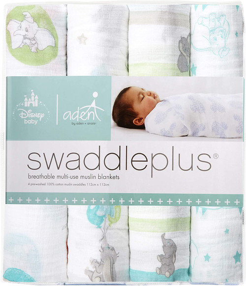 Aden + Anais Essentials Swaddle Blanket, Muslin Blankets For Girls & Boys, Baby Receiving Swaddles, Unisex Infant Shower Items, Toddler Gift, Wearable.., By Visit The Aden Anais Store