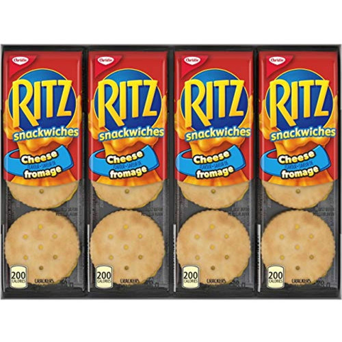 Ritz Snackwich Crackers Cheese Flavour (8x38g) 304g/10.7oz {imported From Canada}