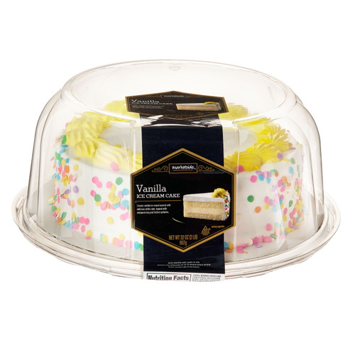 Marketside Vanilla Ice Cream Cake, 32 Oz