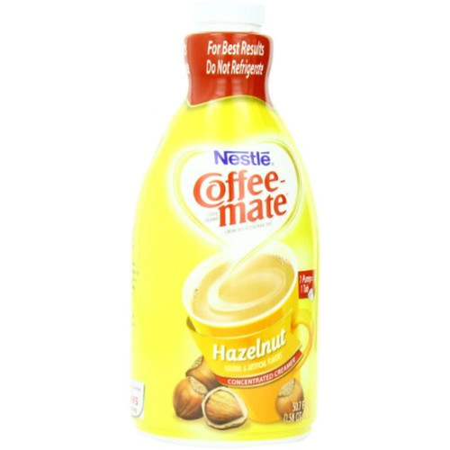 Nestle Coffee Mate Coffee Creamer, Hazelnut Pump, 50.7 Ounce