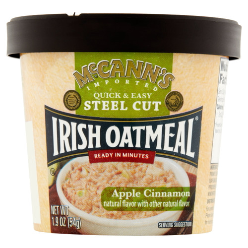 Mccann Oatmeal Inst Cup Appl Cin,1.9 Oz (pack Of 12)