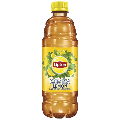 Lipton Lemon Iced Tea, 16.9 Fl Oz, 12 Pack Bottles