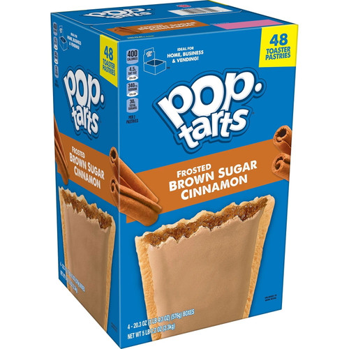 Pop-tarts, Frosted Brown Sugar Cinnamon (48 Ct.)