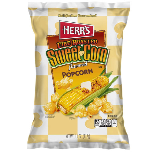 Herr's Fire Roasted Sweet Corn Popcorn (11 Ounce)