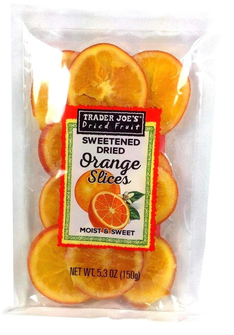 Trader Joes Sweetened Dried Orange Slices