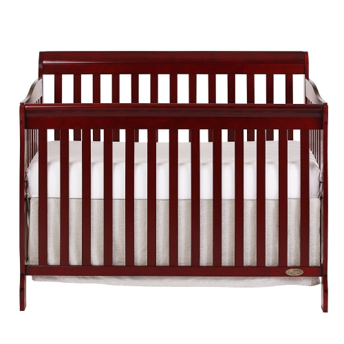 Dream On Me Ashton 5-in-1 Convertible Crib, Cherry