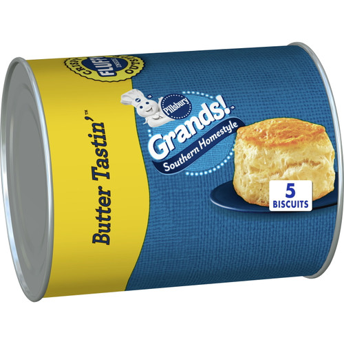 Pillsbury Grands! Southern Homestyle Butter Tastin' Biscuits, 5 Ct., 10.2 Oz.