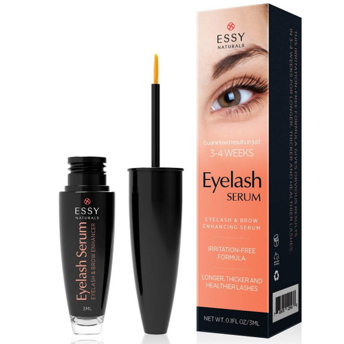 Essy Beauty Naturals Eyelash And Brow Growth Serum Irritation Free Formula