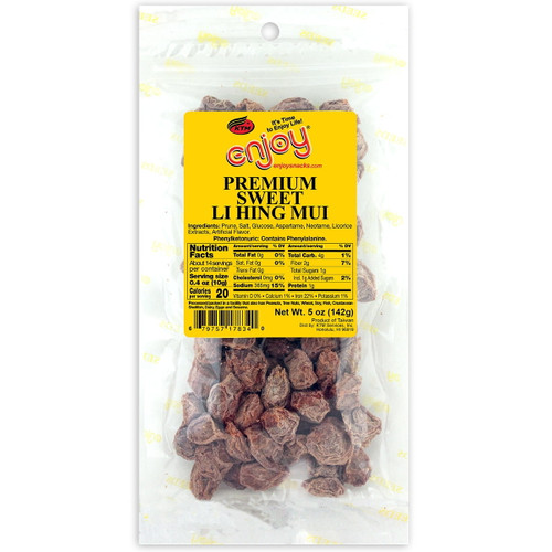 Enjoy Premium Sweet Li Hing Mui, 5 Oz