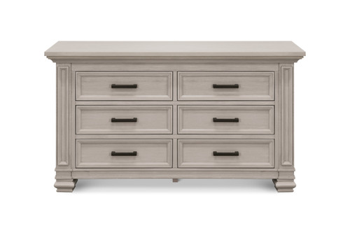 Million Dollar Baby Classic Palermo 6-drawer Double Dresser In Moonstone