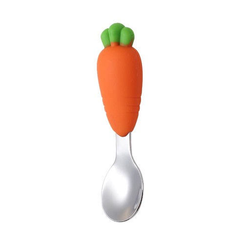 Toddler Baby Spoons Silicone Dishwasher Microwave Safe