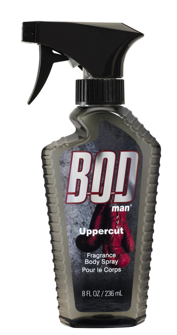 Bod Man Fragrance Body Spray, Uppercut, 8 Fl Oz