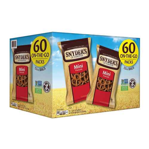 Snyder's Mini Pretzels (1.5 Oz., 60 Ct.)