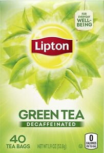 Lipton Decaf Green Tea - 40 Bags
