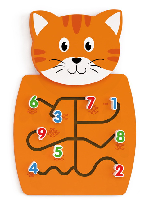 Learning Advantage Cat Activity Wall Panel