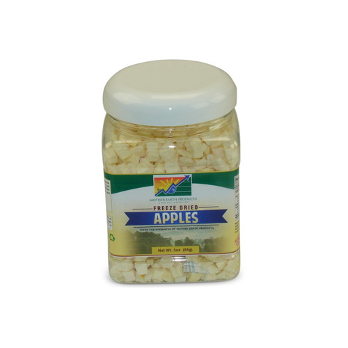 Mother Earth Products Freeze Dried Apples, 3 Oz Jar