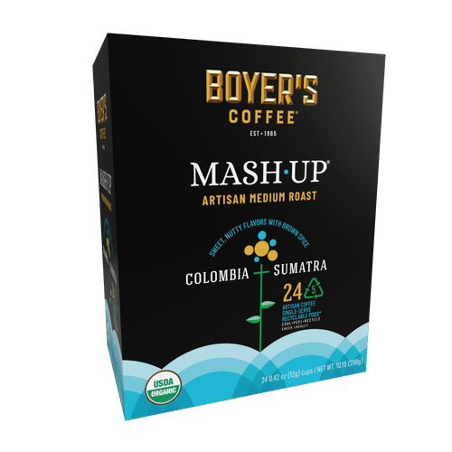 Boyer's Coffee Colombia+sumatra 24ct Ss-cup