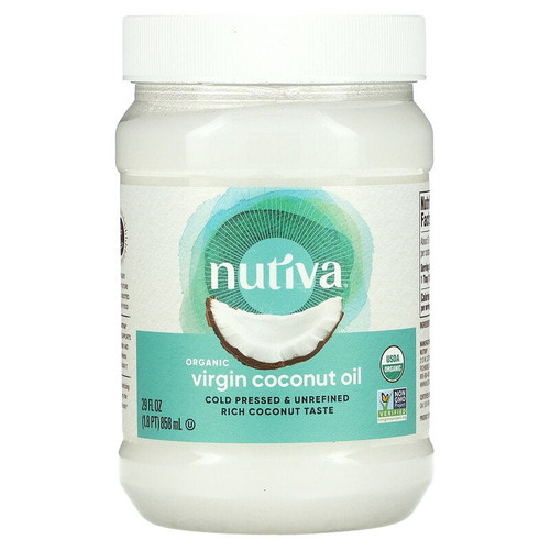 Nutiva, Organic Virgin Coconut Oil, 29 Fl Oz Pack Of 4
