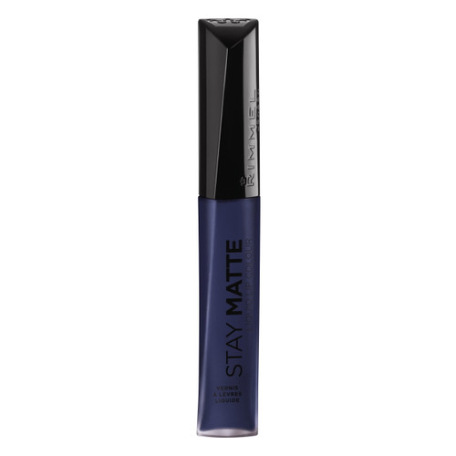 Rimmel London Stay Matte Liquid Lip Colour, Blue Iris, 0.21 Oz