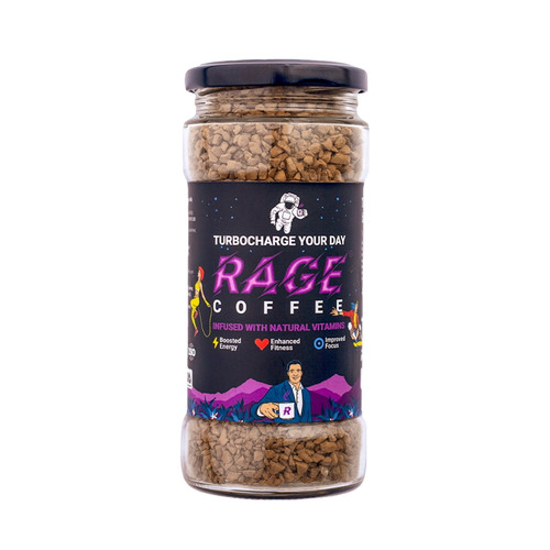 Rage Coffee - 100 Gms Original Blend - Premium Arabica Instant Coffee