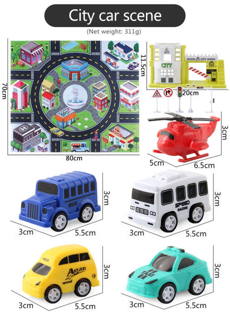 Vikakiooze Black Friday Cyber Monday Deals 2022 Toys Under $5 Kids Play Mat City Road Buildings Parking Map Game Scene Map Educational Toys Gift For Kids