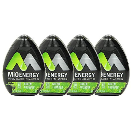 Mio Water Enhancer (green Thunder, Pack Of 4)