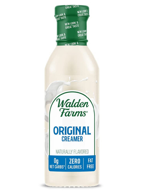 Walden Farms Naturally Flavored Calorie Free Coffee Creamer Original Cream 12 Fl Oz