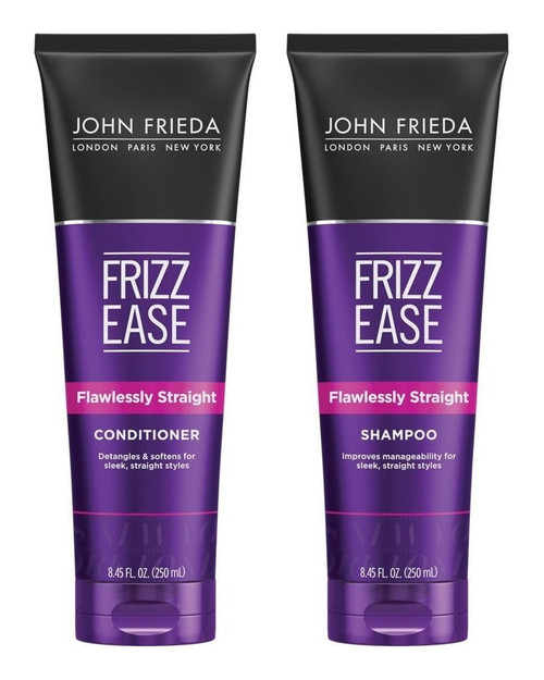 Frizz-ease Flawlessly Straight Shampoo And Conditioner Duo Set, 8.45 Ounce Each