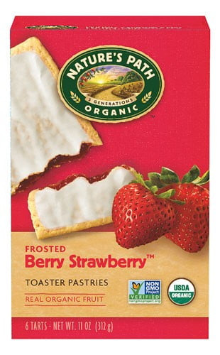 Natures Path Tstr Pastry Frstd Bry Str,11oz (pack Of 12)