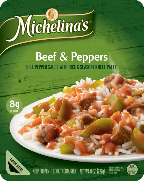 Michelina's Beef And Peppers 8.0 Oz. (frozen)